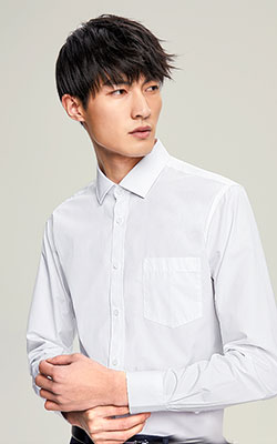HLA/海澜之家春季热卖男装修身纯色商务长袖衬衫 HLA/海澜之家春季热卖男装修身纯色商务长袖衬衫
