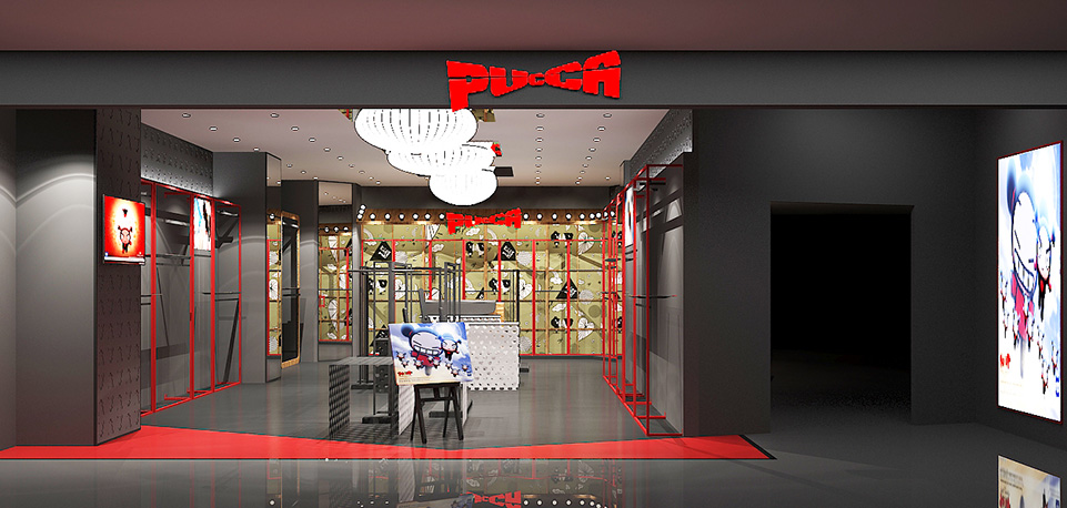 pucca品牌旗舰店店面
