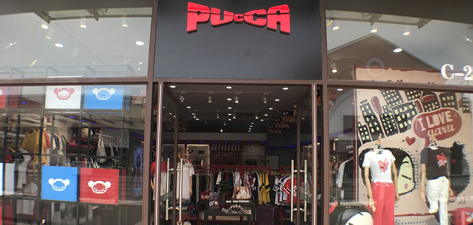 pucca品牌旗舰店店面